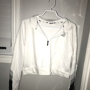 Puma Quarter Zip Cropped Sweater